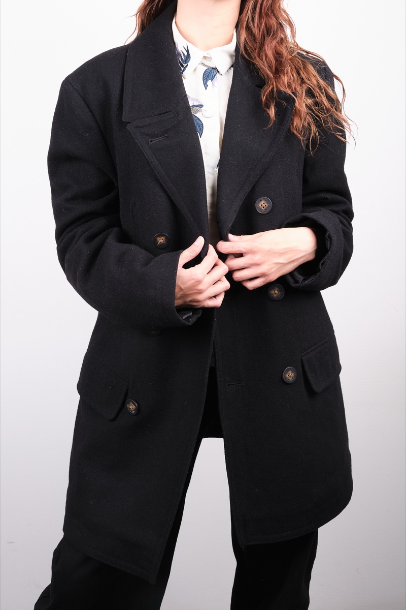 Abrigo negro — Ralph Lauren