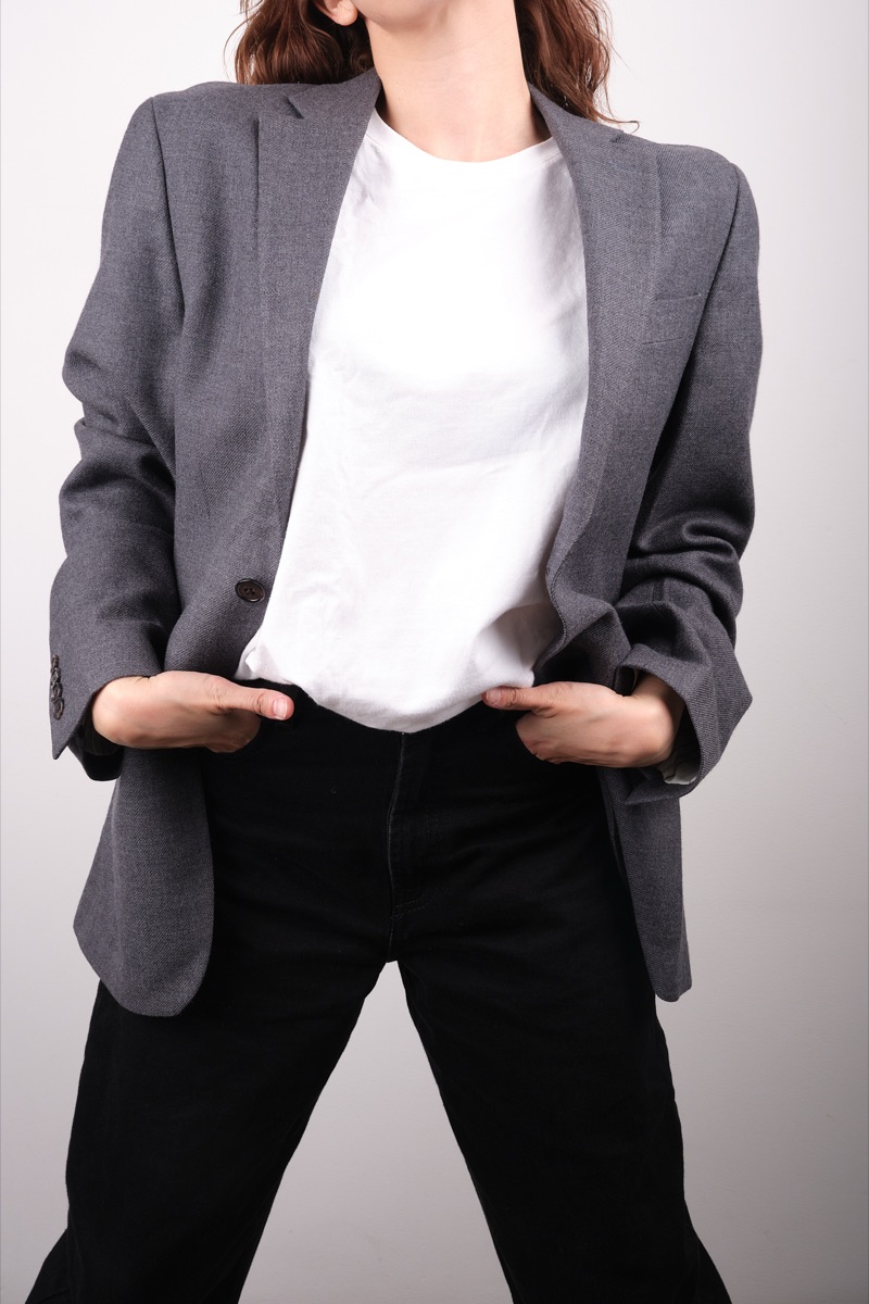 Blazer gris — Ralph Lauren