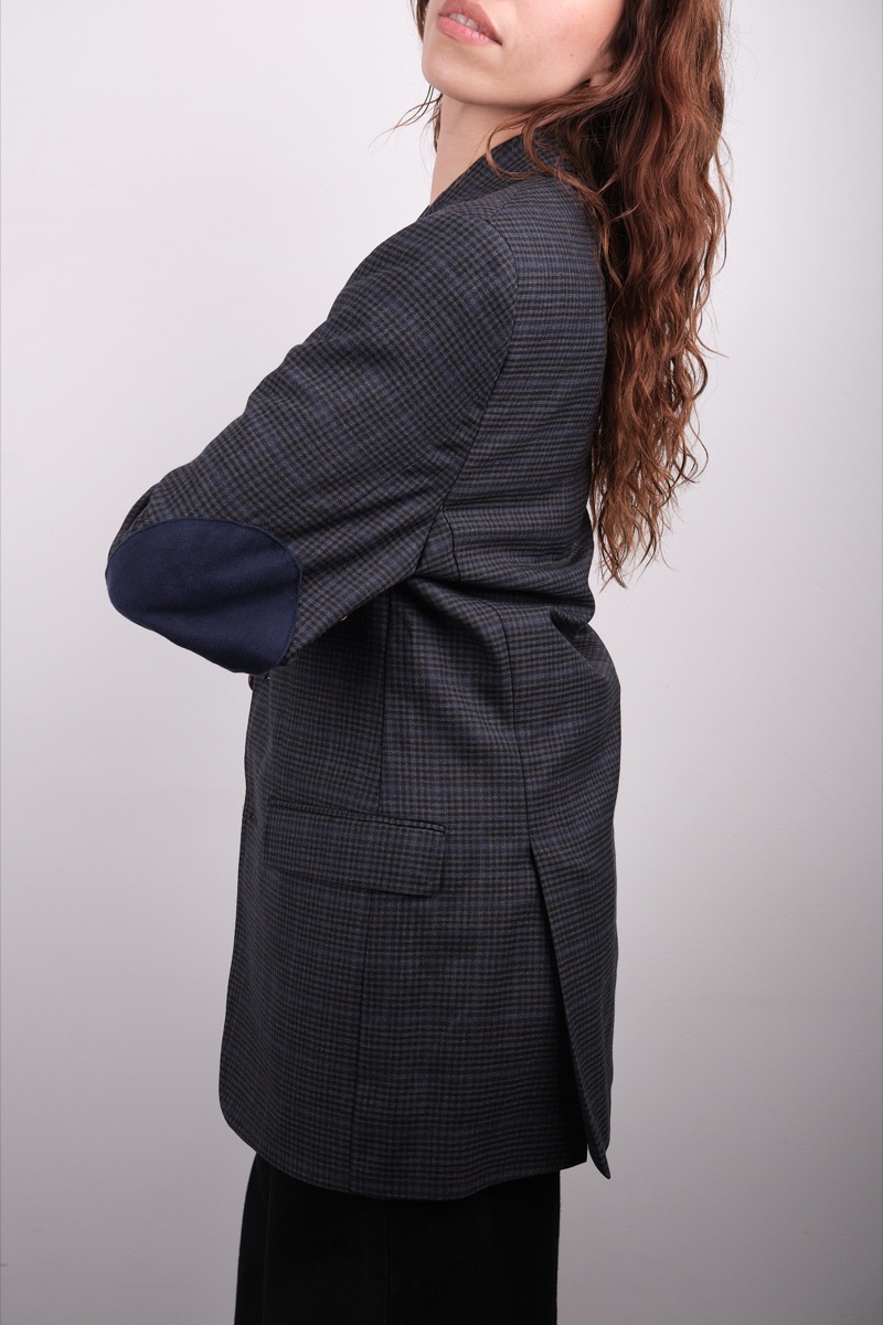 Blazer gris de cuadros — Ralph Lauren, foto 2