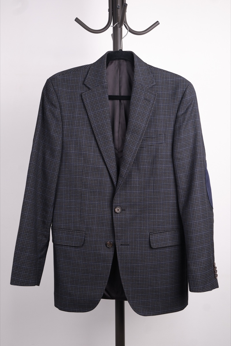 Blazer gris de cuadros — Ralph Lauren, foto 3