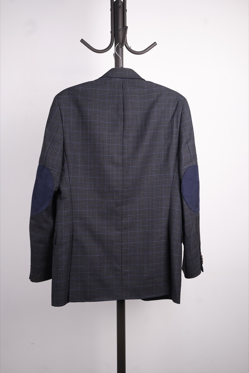 Blazer gris de cuadros — Ralph Lauren, foto 4
