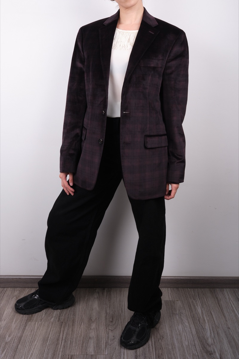 Blazer de terciopelo morado — Ralph Lauren, foto 2