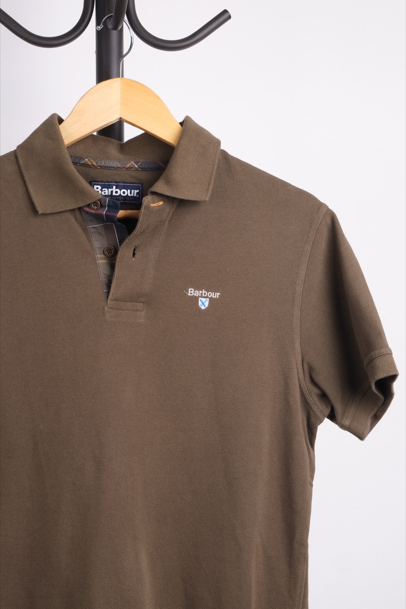 Polo verde olivo — Barbour
