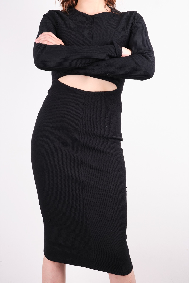 Vestido negro — Zara, foto 2